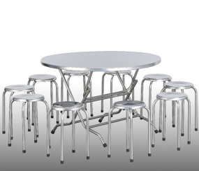 BÀN GHẾ INOX HWATA