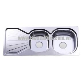Chậu rửa inox Hwata đôi BDC5