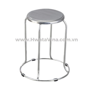 Ghế inox đẩu Hwata 280 chân vòng GD04