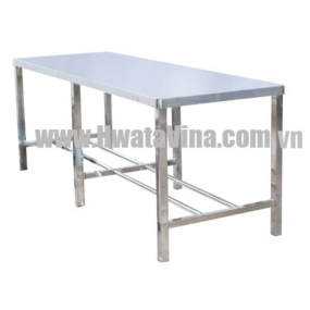 Bàn inox chữ nhật cố định BCN6