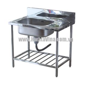 Chậu rửa inox Hwata công nghiệp CN1