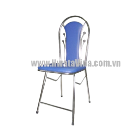 Ghế dựa inox xếp Hwata mặt simili GX28