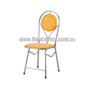 Ghế dựa inox xếp Hwata mặt simili GX27