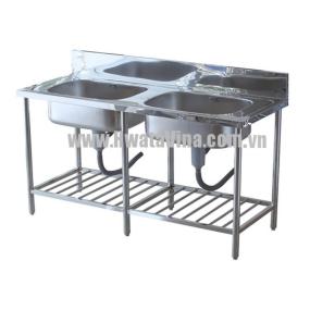 Chậu rửa inox Hwata công nghiệp CN2