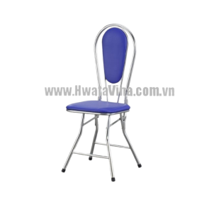 Ghế dựa inox xếp Hwata mặt simili GX26A