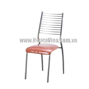 Ghế inox dựa Hwata cố định mặt vải GCD30