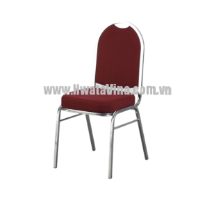 Ghế inox dựa Hwata cố định mặt vải GCD31