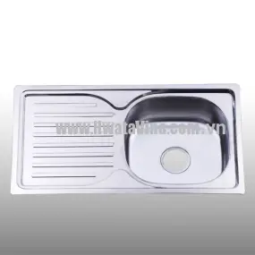 Chậu rửa inox Hwata đơn B1