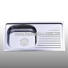Chậu rửa inox Hwata đơn B5