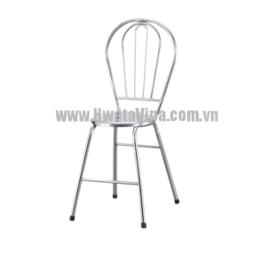 Ghế inox dựa Hwata cố định mặt inox GCD10