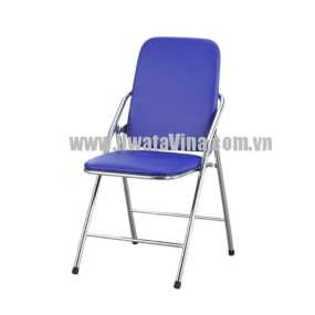 Ghế dựa inox xếp Hwata mặt simili GX25