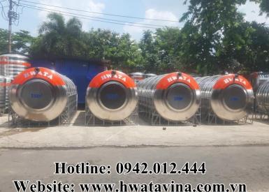 [CHÍNH HÃNG] Đơn vị cung cấp bồn inox Hwata tại Bến Tre