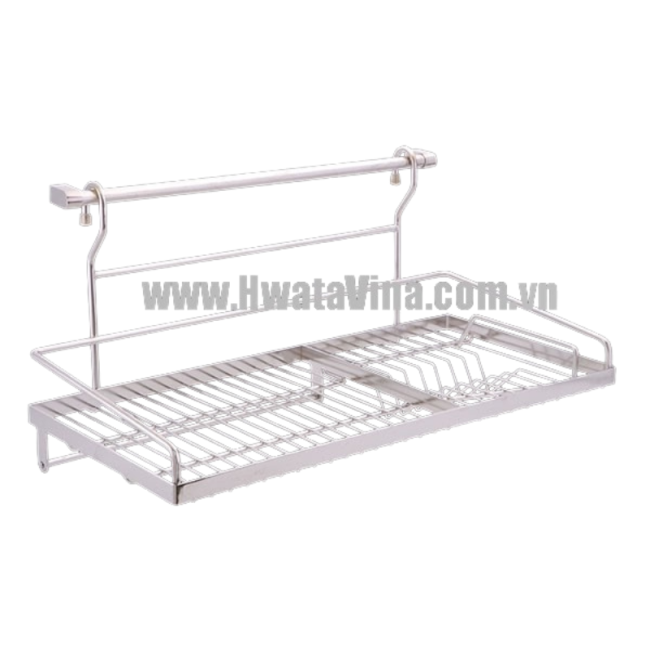 Kệ treo úp chén 1 tầng inox Hwata HWKC1