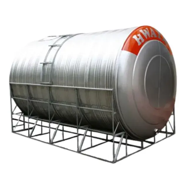 Bồn nước inox Hwata - 20.000L Ngang