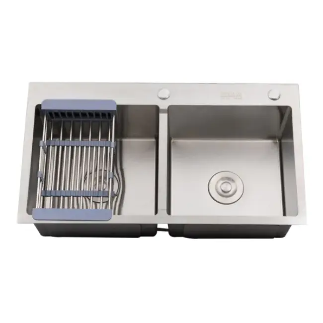 Chậu rửa hai hộc vuông BDV1