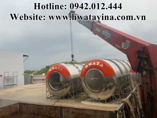 Bồn có dung tích cho nhu cầu sử dụng cá nhân cho đến công nghiệp