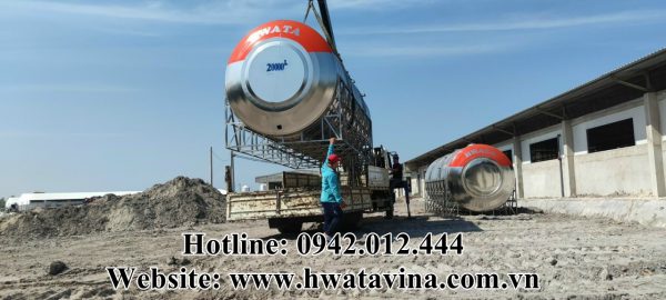 Bồn inox Hwata được tin dùng nhiều nơi