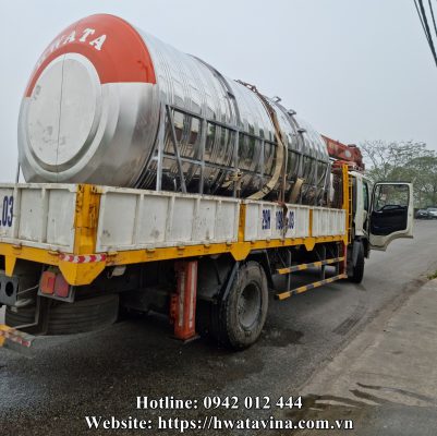 Bồn inox Hwata được hỗ trợ vận chuyển khi mua hàng
