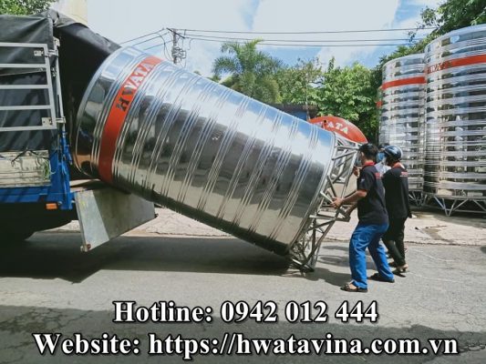 Cấu tạo chắc chắn của bồn inox Hwata