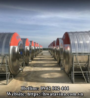 Bồn với nhiều dung tích khác nhau cho khách hàng lựa chọn